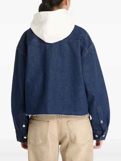 Tommy Hilfiger Cotton Jacket In Blue