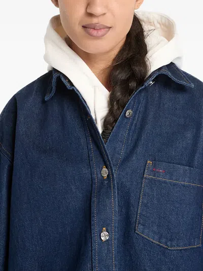 Tommy Hilfiger Cotton Jacket In Blue