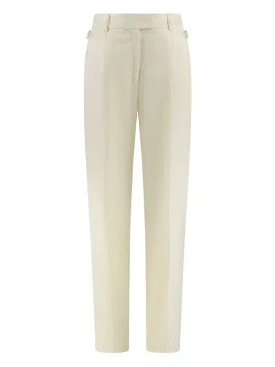 Pt Torino Straight-leg Trousers In White