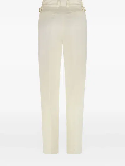 Pt Torino Straight-leg Trousers In White