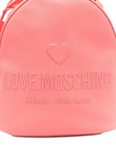 Love Moschino Logo-embossed Backpack