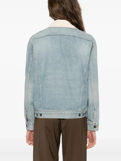 The Row Jorelle Denim Jacket In Blue