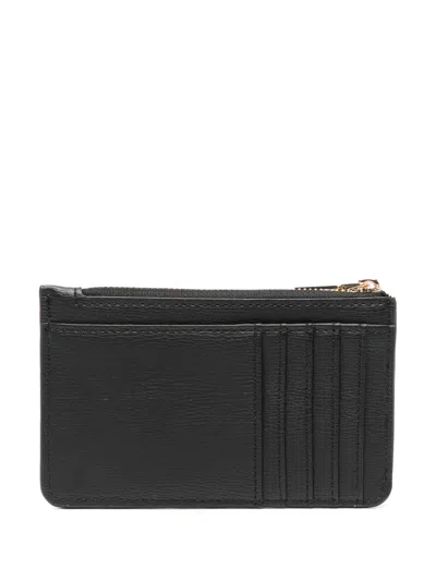 Love Moschino Logo-lettering Card Holder In Black