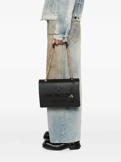 Love Moschino Logo-embossed Shoulder Bag
