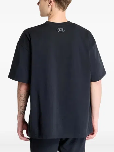 Under Armour Project Rock Heavyweight T-shirt In Black
