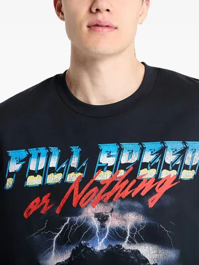 Under Armour Project Rock Heavyweight T-shirt In Black