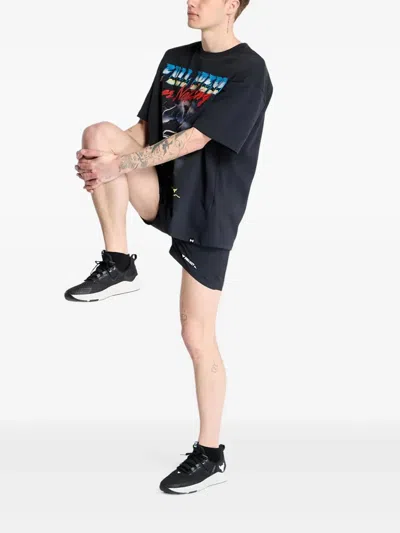 Under Armour Project Rock Heavyweight T-shirt In Black