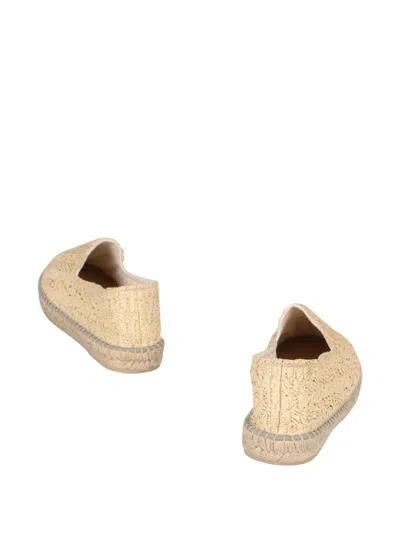 Manebi Raffia Espadrilles In Neutral