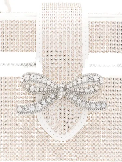 Self-portrait Crystal-embellished Mini Bag