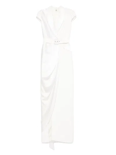 Silk Love & Lace Asymmetric Dress