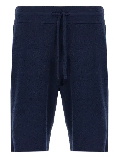 Roberto Collina Terry Cloth Drawstring Bermuda Shorts