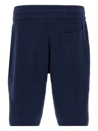 Roberto Collina Terry Cloth Drawstring Bermuda Shorts