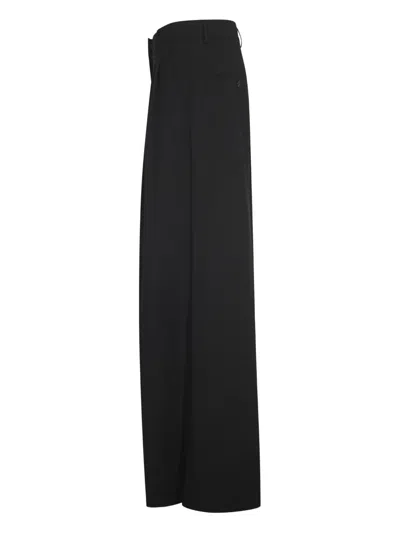 Weekend Max Mara Baiocco Pleated Trousers In Black