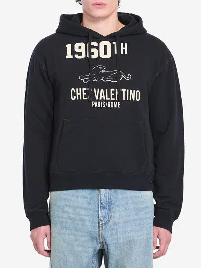 Valentino Cotton Fabric Sweatshirt With Comfortable Fit