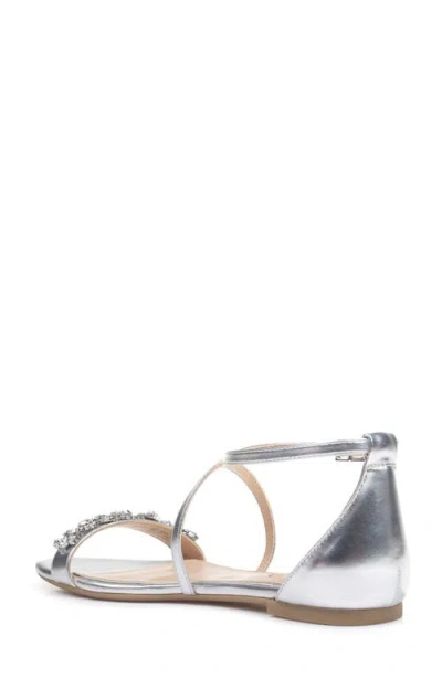 Jewel Badgley Mischka Tessy Embellished Sandal