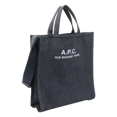 Apc A.p.c. Men Recuperation Shopper Bag In Gray