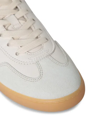 Hogan Cool Suede-trimmed Leather Sneakers In White