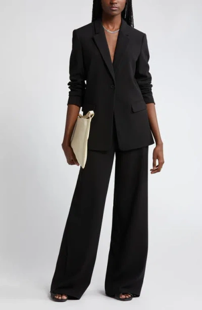 Nordstrom Flat Front Wide Leg Knit Pants