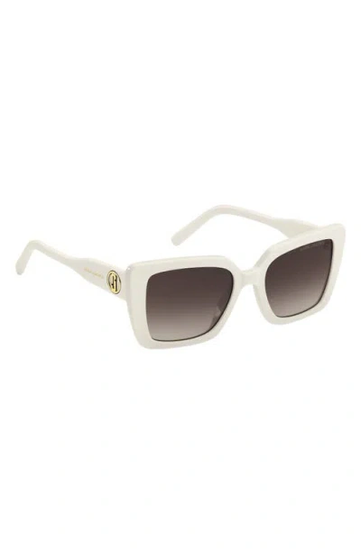 Marc Jacobs 52mm Gradient Square Sunglasses