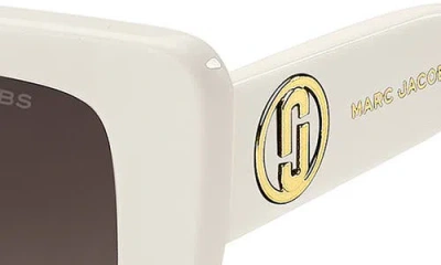 Marc Jacobs 52mm Gradient Square Sunglasses