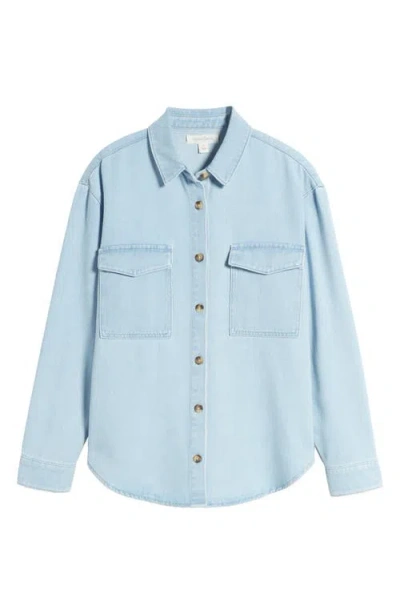 Treasure & Bond Oversize Denim Button-up Shirt