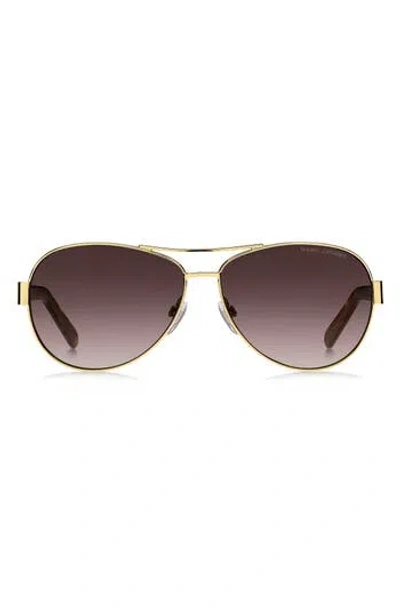 Marc Jacobs 60mm Aviator Sunglasses