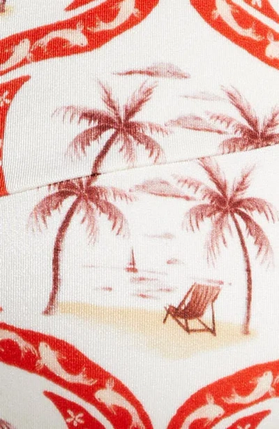 Farm Rio Summer Beach Triangle Bikini Top