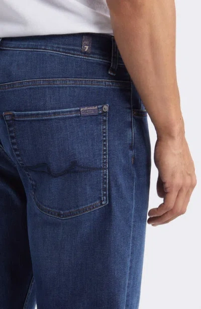 7 For All Mankind Austyn Relaxed Straight Leg Jeans In Blue