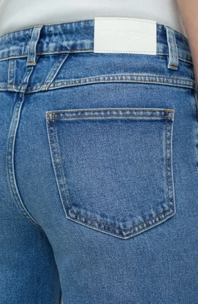 Closed Glow-up Distressed Stretch High-rise Flared Jeans