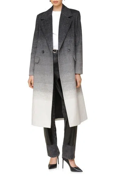 Avec Les Filles Ombre Wool-blend Coat Jacket