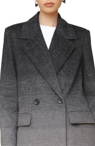 Avec Les Filles Ombre Wool-blend Coat Jacket