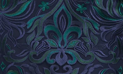 Js Collections Fallon Embroidered Column Cocktail Dress