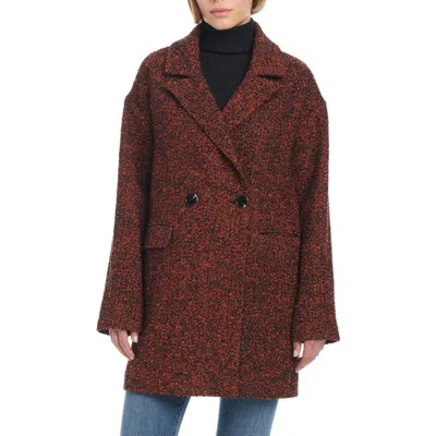Sanctuary Double Breasted Herringbone Coat