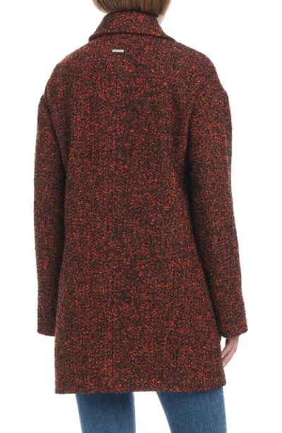Sanctuary Double Breasted Herringbone Coat