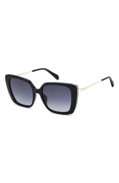 Fossil 54mm Gradient Square Sunglasses