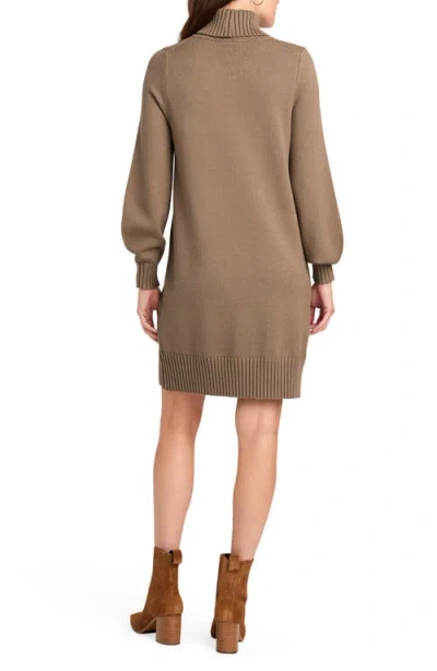 Splendid Turtleneck Long Sleeve Sweater Dress