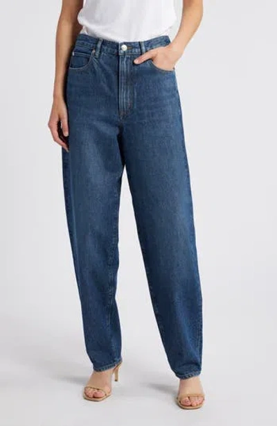 Frame Baggy High Rise Bubble Jeans In Westbury