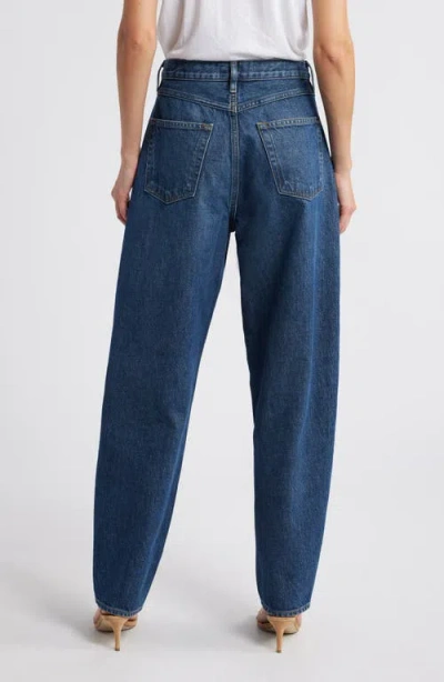 Frame Baggy High Rise Bubble Jeans In Westbury