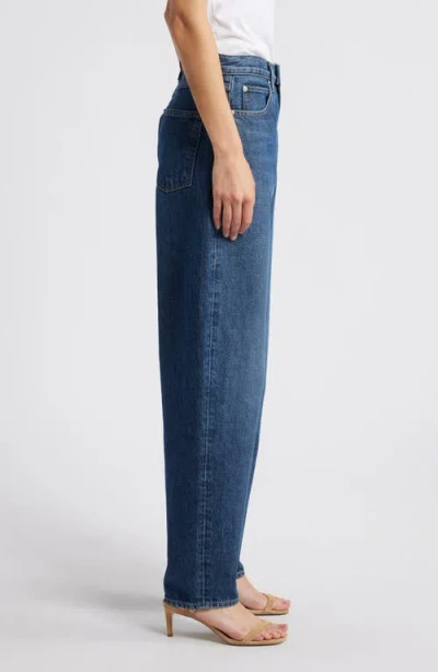 Frame Baggy High Rise Bubble Jeans In Westbury