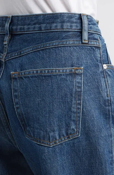 Frame Baggy High Rise Bubble Jeans In Westbury