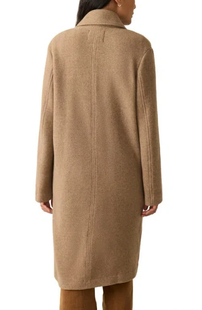 Faherty The Atlantic Wool Blend Knit Coat