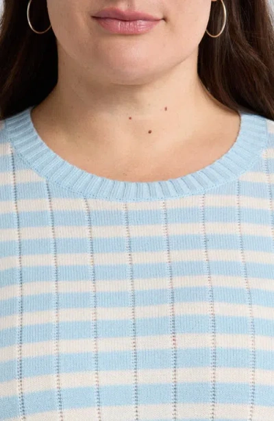 Caslon ® Stitch Play Stripe Sweater In Multi