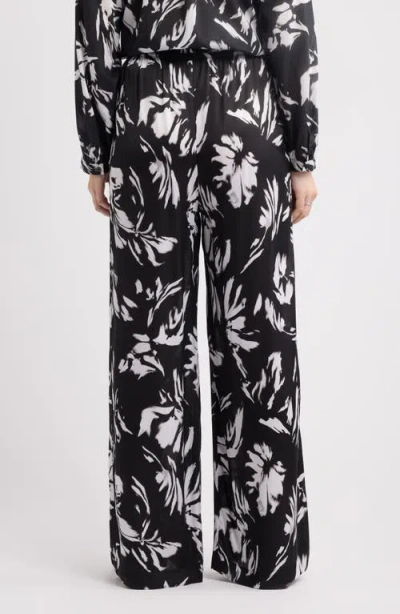 Nordstrom Satin Drawstring Pants In Multi