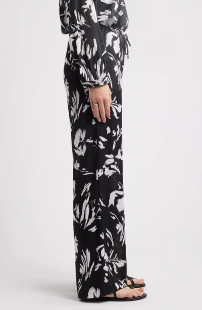 Nordstrom Satin Drawstring Pants In Multi