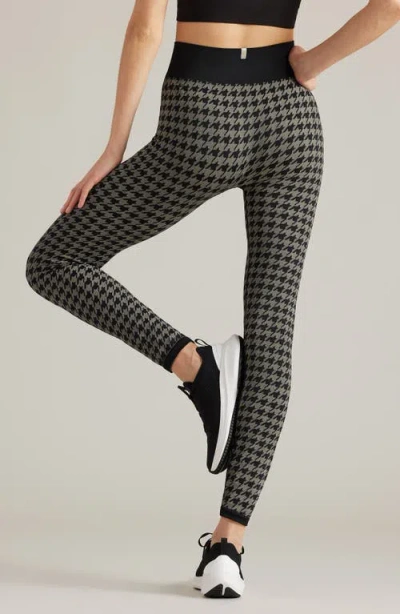 Rhone Houndstooth Seamless Base Layer Leggings