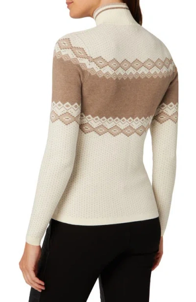 Alp N Rock Goldie Intarsia Mock Neck Sweater