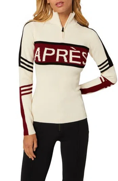 Alp N Rock Kate Mock Neck Half Zip Sweater