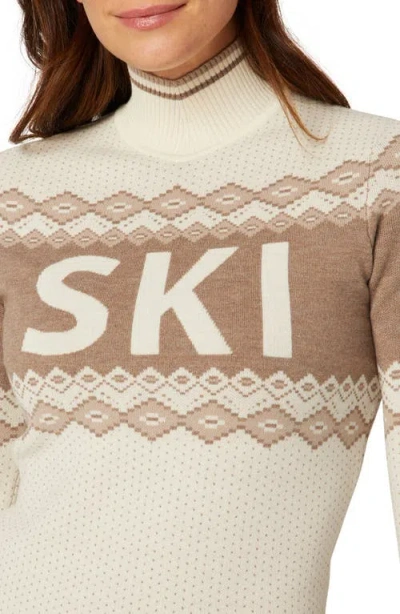 Alp N Rock Goldie Intarsia Mock Neck Sweater