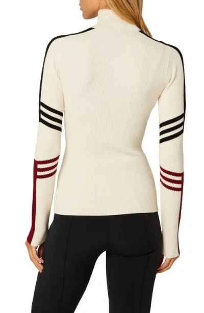Alp N Rock Kate Mock Neck Half Zip Sweater