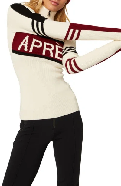 Alp N Rock Kate Mock Neck Half Zip Sweater